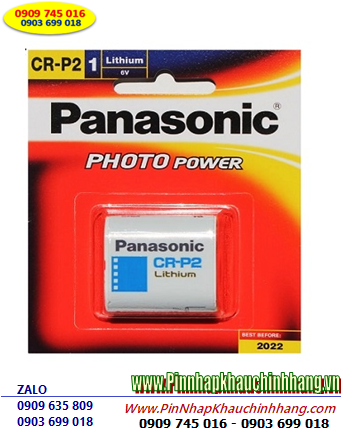 Panasonic CR-P2, Pin 6v Lithium Panasonic CR-P2 (Phiên bản tiếng Anh) |HẾT HÀNG